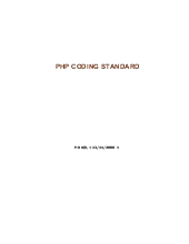 Tài liệu chuẩn code PHP