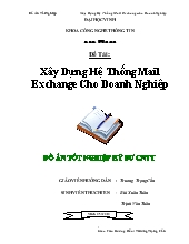 Xây dựng hệ thống mail exchange cho doanh nghiệp