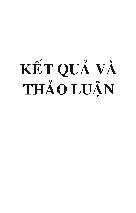 Ảnh hưởng của kênh đào đối với đất ngập nước ở trảng tà nốt thuộc vườn quốc gia lò gò - Xa mát tỉnh Tây Ninh
