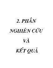Góp phần tìm hiểu thành phần hóa học của cây chùy hoa tổng bao strobilanthes involucrata bl - Họ ô rô (acanthaceae)