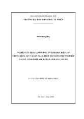 Nghiên cứu định lượng độc tố sinh học biển ASP (Axít domoic) trong thủy sản và sản phẩm thủy sản bằng phương pháp sắc ký lỏng ghép 2 lần khối phổ