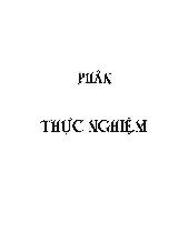 Nghiên cứu tổng hợp phức chất giữa fe(ii) với thuốc thử o-Phenylenediamine