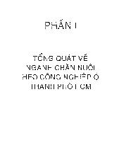 Nghiên cứu ứng dụng các phương pháp sinh học để xử lý nước thải chăn nuôi công nghiệp