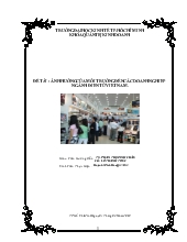 Ảnh hưởng của môi trường đến các doanh nghiệp ngành điện tử Việt Nam