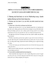 Công nghệ Marketing bán buôn tại Doanh nghiệp thương mại