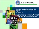 E-Marketing của Bộ môn Quản trị chiến lược