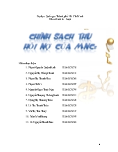 Chính sách thu nợ của công ty đa quốc gia (MNCs)
