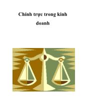 Chính trực trong kinh doanh