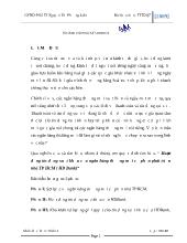 Đánh giá hoạt động tín dụng xuất khẩu của các ngân hàng thương mại cổ phần tại TP Hồ Chí Minh