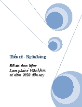 Lạm phát ở Việt Nam từ năm 2010 đến nay