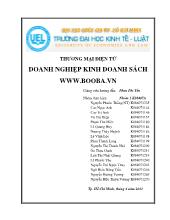 Thuơng mại điện tử - Doanh nghiệp kinh doanh sách Booba