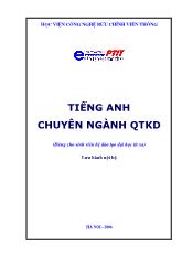 Tiếng anh chuyên ngành quản trị kinh doanh - Thương mại