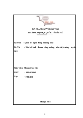 Xóa bỏ kinh doanh vàng miếng trên thị trường tự do 2011