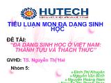 Đa dạng sinh học ở Việt Nam: thành tựu và thách thức