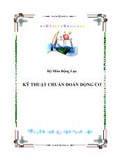 Kỹ thuật chuẩn đoán động cơ