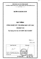 Quy trình công nghệ cắt tôn bằng máy cắt CNC Digisap 510 áp dụng cho tàu từ 5.000T đến 53.000T