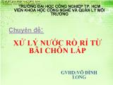 Xử lý nước rò rỉ từ bãi chôn lấp