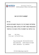 Đánh giá hiện trạng và cải thiện mô hình phân loại, thu gom, lưu trữ chất thải rắn trong các khu công nghiệp tại Đồng Nai