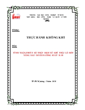 Đề tài Tính toán,thiết kế tháp đệm xử khí thải lò đốt xăng dầu diezen công suất 3l-H