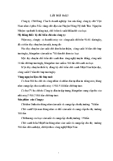 Quy trinh sản xuất chè của công ty Chè Sông Cầu