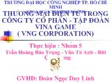 Thương mại điện tử trong công ty cổ phần - Tập đoàn vina game II (VNG Corporation)