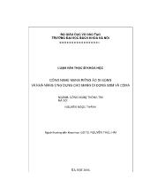 Luận văn Công nghệ mạng riêng ảo di động và khả năng ứng dụng cho mạng di động GSM và CDMA