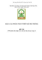 Phân tích thiết kế phần mềm nhập và tra cứu các hàm, thủ tục trong VB