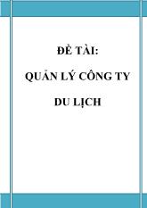 Quản lý công ty du lịch