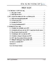 Đề tài Tìm hiểu về mô hình OSPF