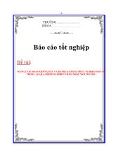 Luận văn Mạng cảm nhận không dây và đánh giá bằng thực nghiệm một số thông số qua ddieeud khiển thâm nhập môi trường