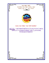Đề tài Thăm dò mỏ đá xây dựng núi Hoa Sơn, xã Vạn Khánh, huyện Vạn Ninh, tỉnh Khánh Hòa