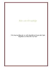 Mở rộng hoạt động cho vay xuất nhập khẩu tại Sở giao dịch Ngân hàng Đầu tư và Phát triển Việt Nam