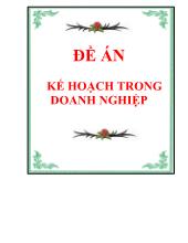 Kế hoạch trong doanh nghiệp