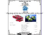 Ứng dụng vật liệu bao bì trong thực phẩm và thủy sản