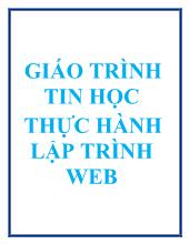 Giáo trình tin học thực hành lập trình web