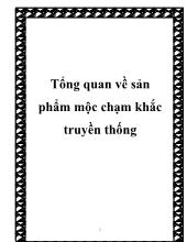 Tổng quan về sản phẩm mộc chạm khắc truyền thống