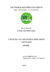 Ứng dụng các chế phẩm vi sinh trong chăn nuôi