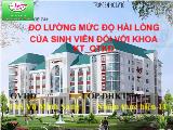 Đề tài Đo lường mức độ hài lòng của sinh viên đối với khoa kinh tế- quản trị kinh doanh
