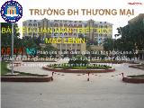 Tiểu luận Bài môn Triết học Mac-Lenin