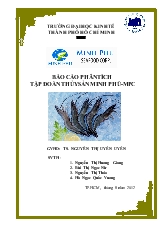 Báo cáo Phân tích tập đoàn thủy sản Minh Phú-MPC
