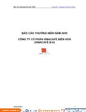 Báo cáo Thường niên năm 2009 công ty cổ phần Vinacafé Biên Hoà (Vinacafé B.H)