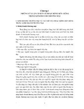 Những lý luận cơ bản về hoạt động bán hàng trong kinh doanh thương mại
