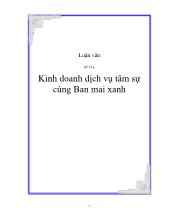 Kinh doanh dịch vụ tâm sự cùng Ban Mai Xanh