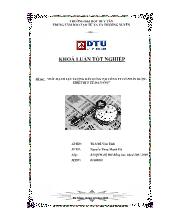 Luận văn Đẩy mạnh lực lượng bán hàng tại công ty cổ phẩn dược thiết bị y tế Đà Nẵng