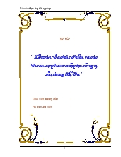 Đề tài Kế toán vốn chủ sở hữu và các khoản nợ phải trả tập tại công ty xây dựng Mỹ Đà