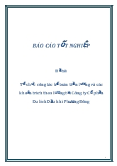 Đề tài Tổ chức công tác kế toán tiền lương và các khoản trích theo lương tại Công ty Cổ phần Du lịch Dầu khí Phương Đông