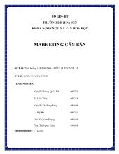 Marketing căn bản - Shiseido – xét lại tương lai