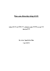 Tổng quan về công ty cổ phần gốm xây dựng thương mại và vận tải Hoàng Kim