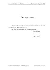 Luận văn Nghiên cứu ảnh hưởng của chế độ cắt đến tuổi bền của dao phay cầu phủ TiAlN khi gia công thép hợp kim CR12MOV