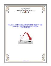 Tiểu luận Cuộc khủng hoảng kinh tế - tài chính thế giới 2007-2010